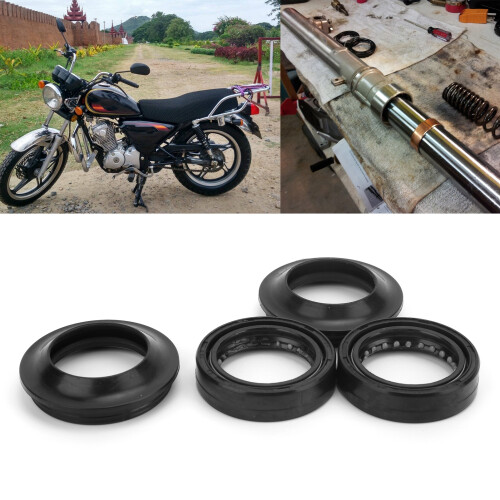4件装 Honda前叉减震器油封防尘盖 WY125A-C-F MCR 2