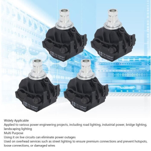 Insulation piercing connector - SURENHAP - JJC2 - 1KV - 5 pieces - Various electrical applications 2