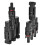 Duokon Solar Cable Adapter with 2 Solar Connectors, Electronic Type Parallel Solar Panel Adapter 3