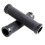1 Pair Black Mountain Bike Rubber Lock-On Bicycle Handlebar Grips 1