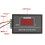 Ελεγκτής στροφών κινητήρα - DC - PWM - 6-60V - 30A - Ψηφιακή οθόνη 4