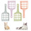 Kattenbakschepjesset - 4 stuks - Wit - Hoogwaardig ABS-plastic 1