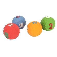 Hondenspeelgoed - HILILAND - Latexbal - 5 cm - Interactief - Verlichting van verveling