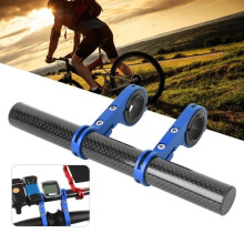Bicycle handlebar extension bracket (blue) - CWU