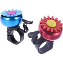 Set van 2 mini-fietsbelletjes voor op het fietsstuur, waarschuwing voor kinderen, jongens en meisjes, fietsbel, rinkelen