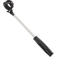 Telescopische golfbalraper, roestvrijstalen steel, ABS-handvat, automatisch vergrendelende schep, Mon1224-9-40574