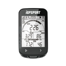 Υπολογιστής GPS Igpsport BCS100S - Strava Speed - Μαύρο - Ενηλίκων - Unisex - Ποδηλασία Δρόμου