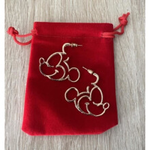 Trendy Mickey Mouse oorbellen voor dames - Modieus sleutelontwerp - Kostuumjuwelen - Cartoonontwerp - Cadeau voor kinderen - Vergulde muis