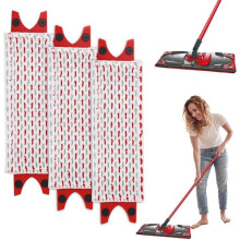Verpakking met 3 vervangende microvezelpads voor Vileda EasyWring Ultramax / 1-2 spray microvezelpads voor Vileda Ultramax