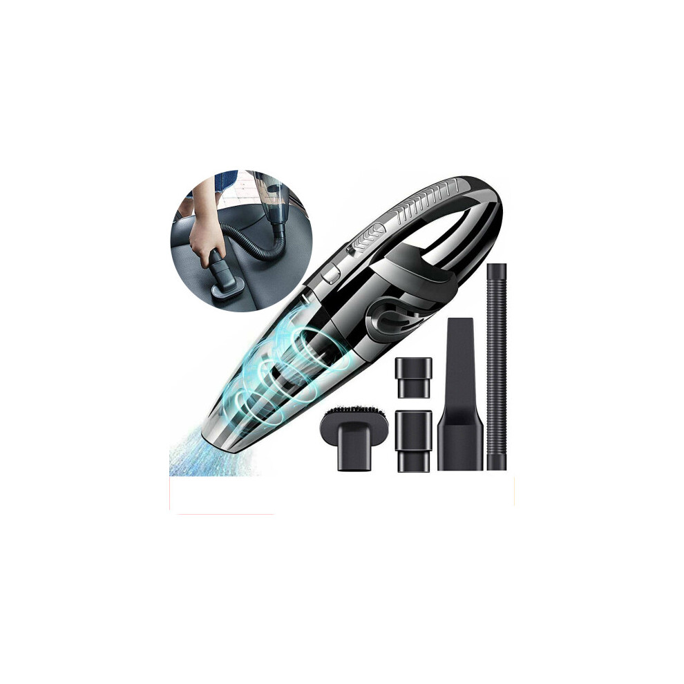 Cordless Handheld Vacuum Cleaner 120W Wet Dry 2000Mah Usb Charge 20-30Min Runtime For Car Home 6900890406330
