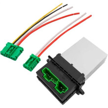 Verwarmingsweerstand voor Scenic 2 + kabel 6441L2, Clio 2 3, Mégane, Modus, Twingo, C5, C3, C2, 207, 406, 607, automatische klimaatregeling