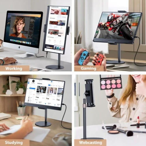 Βάση Tablet UPERFECT, ρυθμιζόμενο ύψος για επιτραπέζιο tablet και τηλέφωνο για 4,7" - 19" 2