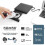 Ultra Slim Portable External USB 3.0 DVD/CD Reader/Writer - Black - Plug and Play - High Speed 3