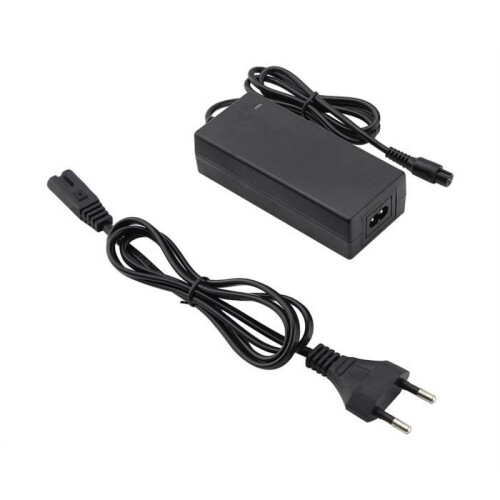 Akkuladegerät-Adapter – 42 V, 2 A – EU-Stecker – Schwarz 1