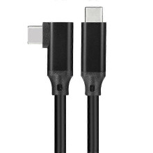 USB-C-Verbindungskabel kompatibel mit Oculus Quest 2, 2er-Pack, Schwarz, 2 m