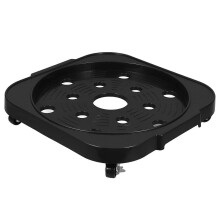 Wheeled Gas Cylinder Base with Brake and Rotating Stand