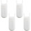 4 Pieces White Plastic Curtain Cord Weights compatible with Roller Blinds 1