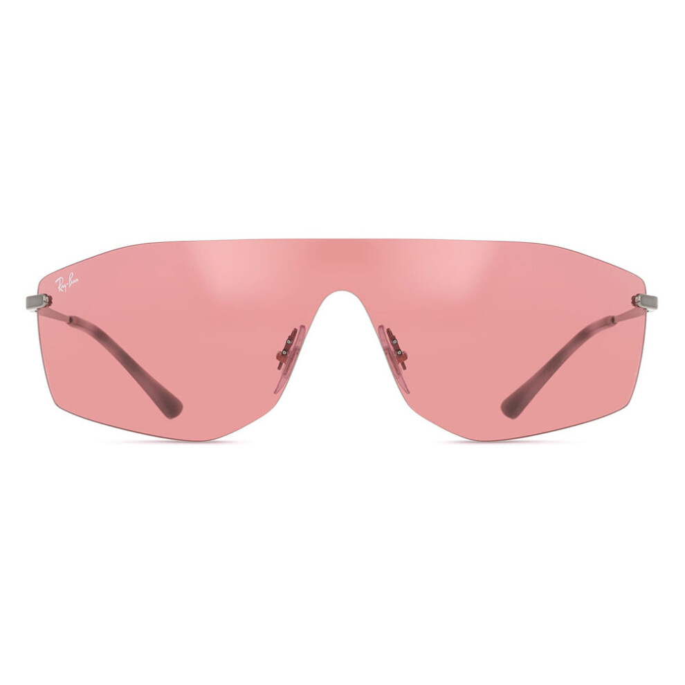 Ray - Ban Unisex Grey Rb3781 004/75 Sunglasses Metal Geometric Normal - Image 2