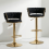 Adjustable Swivel Upholstered Bar Stools 2