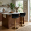 Adjustable Swivel Upholstered Bar Stools 4