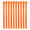 23 Inch Livestock Collar PU 10 Orange 9