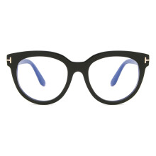 Tom Ford FT5987-B 001 Blue-Light Block Women New Eyeglasses
