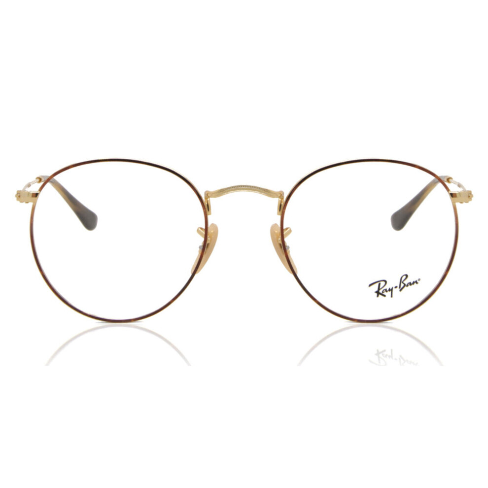 Ray Ban (53) Ray-Ban Rx3447v Round Metal 2945 Unisex New Eyeglasses