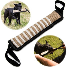 Jute kauwspeeltje voor honden, ideaal voor training, touwtrekken en apporteren. Dierenbenodigdheden > Hond > Speelgoed en