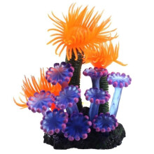 Aquariendekoration – Weichkoralle – Lila – Kaltwasserfisch