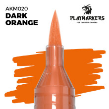AK Interactive Playmarkers Dark Orange Acrylic Paint Marker AKM020