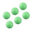 6 Fluorescent Golf Balls Night Use 1
