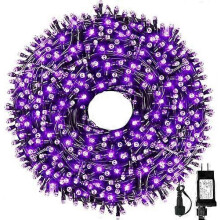 Christmas String Lights, 105FT 300LED, Outdoor Indoor, 8 Modes, Purple