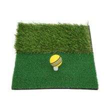 Practice Golf Mat Dual Grass with 6 Balls