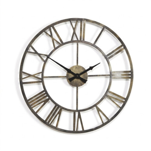 Large Metal Wall Clock for Living Room and Kitchen 1