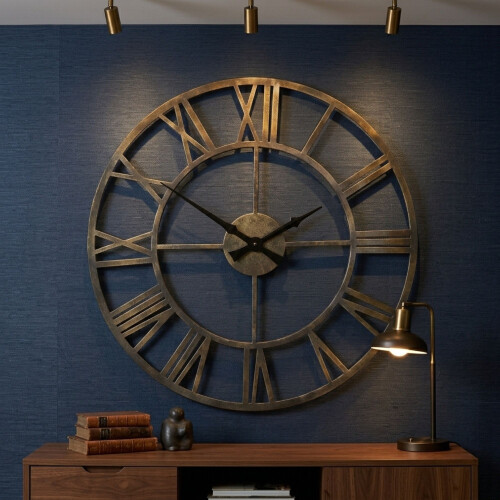 Large Metal Wall Clock for Living Room and Kitchen 2
