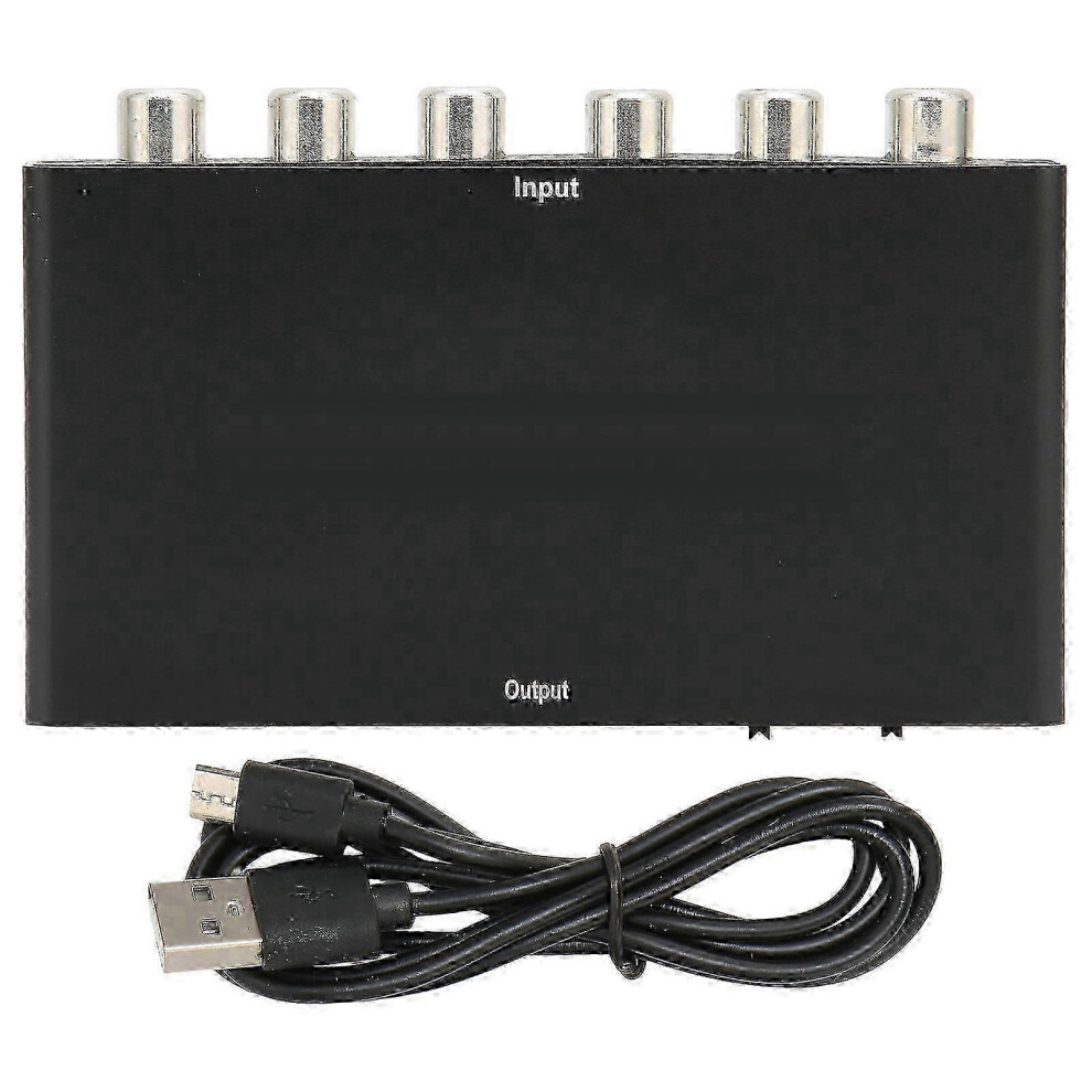 Rca To Hdmi Multimedia Interface Converter, Hd Video, Compatible With Tv Xbox Ps4 Ps3 3216896886865