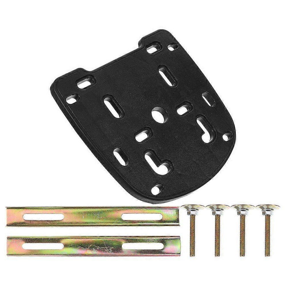 Motorcycle Rear Luggage Rack, Universal Trunk Tail Box Base Plate With Screws, Heavy Duty, For Electric Scooter Motorbike 3135159734265