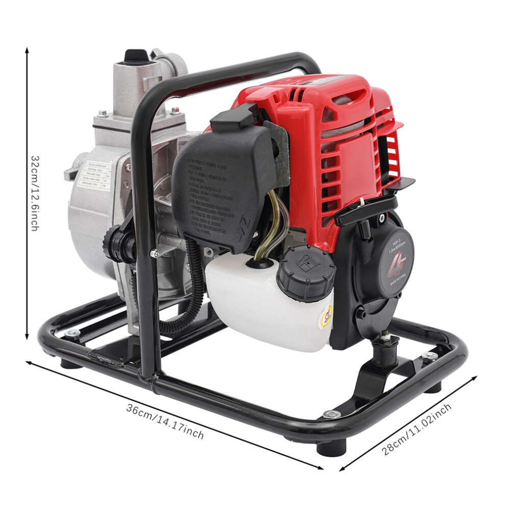 4-Stroke Gasoline Engine Water Pump 1.2Kw 743169273570
