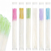 360 bandes nettoyantes pour trous de boucles d'oreilles, compatibles avec le retrait de cire après piercing.