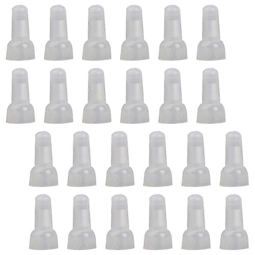 1000Pcs Closed End Crimp Connectors Electrical Wire Connectors White