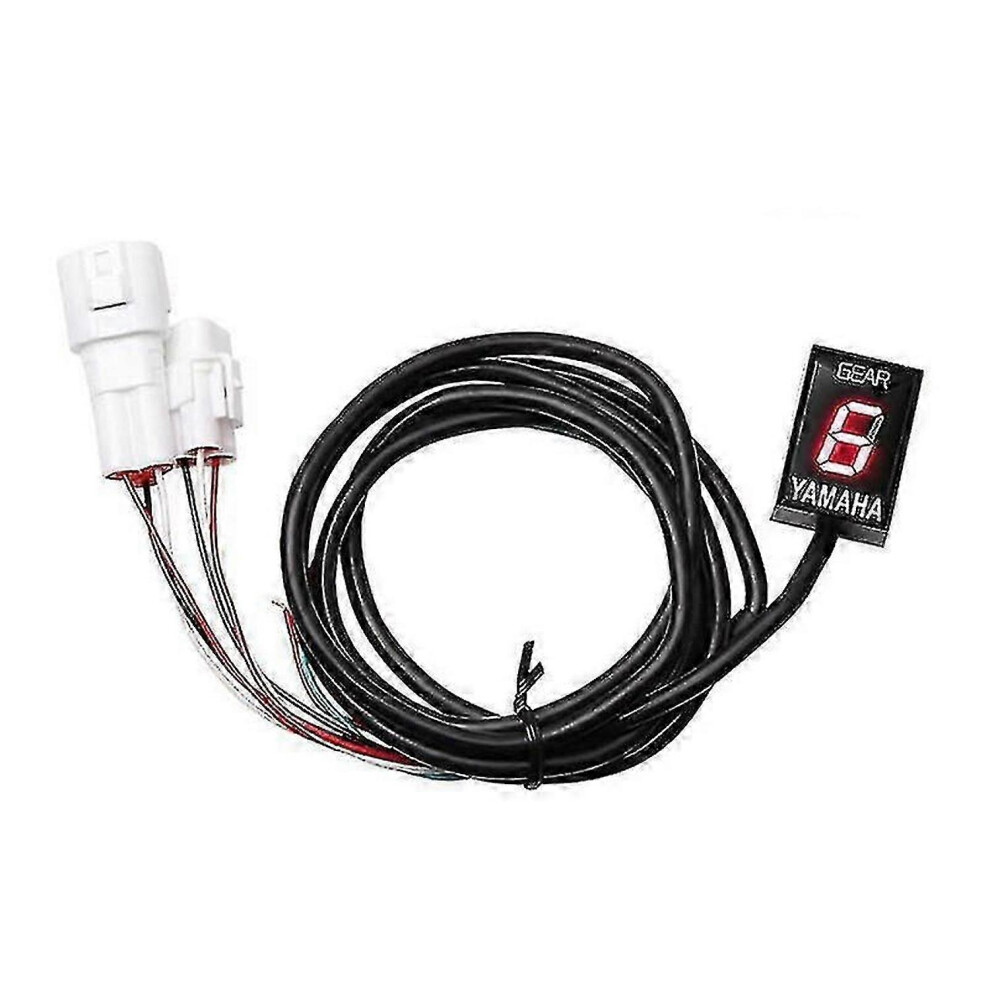Gear Indicator Compatible With Yamaha R6 Xj6 Fz6 Fz8 R1 Fz400 Fzs Xjr400 Fz1 Mt01 Mt-03 Fz16 Fjr1300 Xjr1300 Xvs950a (Gear Display-) Red 3249708255474