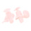 Silicone Dust-Proof Earplugs for Swimming (Pink) 1
