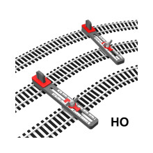 Proses PPT-HO-01 HO/OO Scale Adjustable Parallel Track Tool OO Gauge