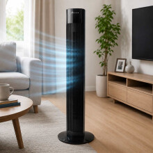 Alivio 36-Inch 3 Speed Oscillating Tower Fan with Remote