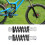 Black 150mm Suspension Dampers 2pk 1