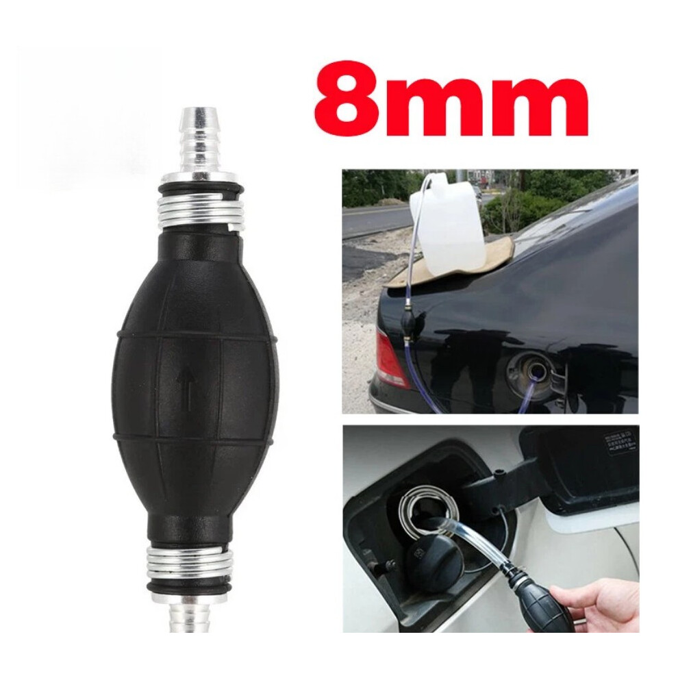 8 Mm Fuel Primer Bulb-Hand Pump Diesel Petrol Priming Non Return Valve Car Boats 6951617013898