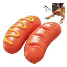 Agressief kauwspeelgoed voor honden, onverwoestbaar, piepend kauwspeelgoed voor honden - Hard kauwspeelgoed - Interactief anti-vervelingsspeelgoed
