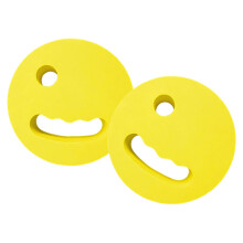 2pcs Swimming Hand Paddles Adult Water Exercise Discs-Yellow