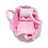 Attractive 35cm Doll Carry Cot Including Comfortable-pink A 1