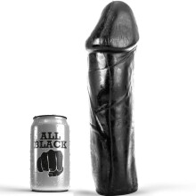 Helsvart Dildo 28 cm